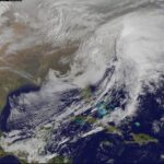 Satellite Views Powerful Winter Storm Battering Mid-Atlantic and New England